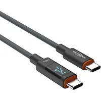 Ansmann USB Typ C Ladekabel 200cm 140W Schnellladung für Smartphone, Tablet