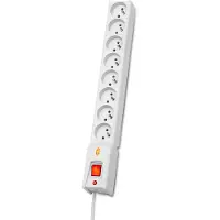 LESTAR LX 810 G-A K.:SZ 1,5M Überspannungsschutz Weiß 8 Steckdose(n) 230 V 1,5 m