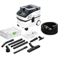 Festool CT 15 CLEANTEC Absaugmobil 1200 Watt 15 l ( 578327 ) + 7 tlg. Standard Reinigungsset ( 577257 )