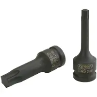 Ks Tools 911.0919, Buchse, 1/2", Metrisch, 1 Kopf/Köpfe, T55, Chrom-Molybdän-Stahl