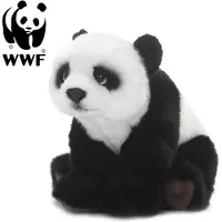 WWF Plüschtier - Panda (23cm) lebensecht Kuscheltier Stofftier