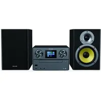 Philips TAM8905/10, Heim-Audio-Mikrosystem, Schwarz, 1 Disks, Ablage, China, 100 W