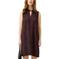 QS Druckkleid Ohne Taschen Sommerkleid mit grafischem Muster