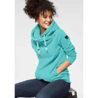 Ragwear Kapuzensweatshirt "GRIPY BUTTON O", Baumwollmischung, Kapuze