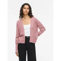 Vila Viril Kurzer Offener Strickjacke
