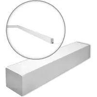 NMC FL11-box WALLSTYL Sockelleisten 1 Karton SET mit 34 Stuckleisten | 68 m