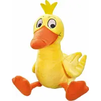 Schmidt Kuscheltier SPIELE "Die Maus, Ente, 25 cm", gelb (gelb, orange), Plüschfiguren, KinderH:25cm, Kuscheltier, H:25cm