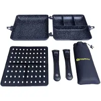 Ridgemonkey Connect Combi & Streamer XXL Granite Edition - Pfanne