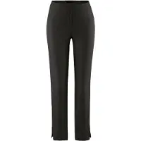 Stehmann Stretch-Hose "INA", Damen, Gr. 38, N-Gr, schwarz, Web, Obermaterial: 72% Viskose, 25% Polyamid, 3% Elasthan, unifarben, figurbetont knöchellang, Hosen Stretch-Hose, mit Stretch