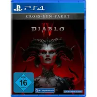 Spielesoftware "Diablo 4", rot (weiß, neutral), PlayStation 4, Spielesoftware, Spielesoftware