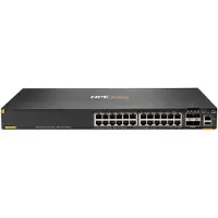 HP Aruba Networking CX 6200F 24G Class4 PoE 4SFP+ 370W Switch, Managed, L3, Gigabit Ethernet (10/100/1000), Power over Ethernet (PoE), Rack-Einbau, 1U