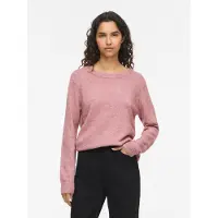 Vila Viril Rundhals Strickpullover