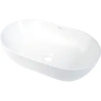 Deante Waschbecken für die Montage auf einer Waschtischplatte aus Keramik, 32 cm breit