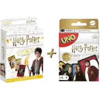 Winning Moves BUNDLE - Harry Potter - WHOT! + UNO Kartenspiele Paket Gesellschaftsspiel