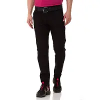 Cipo & Baxx Stoffhose "Hose", Herren, Gr. W36/L32, Länge 32, schwarz, Obermaterial: 97% Baumwolle CO. 3% Elasthan EL., uni, slim fit, Hosen Stoffhose, im modischen Slim Fit-Schnitt, CD842
