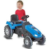 Jamara Trettraktor Big Wheel blau