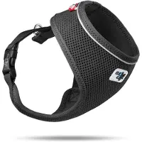 Curli Basic Geschirr Air-Mesh schwarz, Größe: S / Gewicht: 3-5 kg
