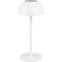 TRIO LED-Akku-Tischlampe Ricardo, weiß, Höhe 30 cm, Kunststoff
