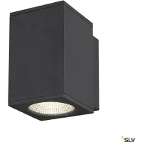 SLV 1003416 ENOLA SQUARE S single Outdoor LED Wandleuchte anthrazit CCT 3000/4000K IP65