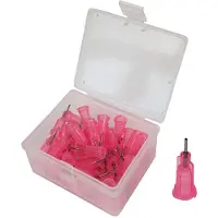 Wetec Dosiernadeln, Ø Innen 0,61 mm, Länge 6,35 mm, pink