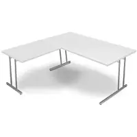 Kerkmann Büromöbelfabrik Schreibtisch start up BxT 180x180cm weiß