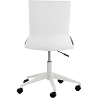 CLP Bürostuhl Apolda I Kunstleder I Stoff I Ergonomischer Schreibtischstuhl I Stuhl mit Kunststoffgestell, Farbe: schwarz, Material: Kunstleder