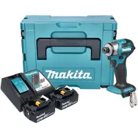 Makita DTD173RTJ, Schlagschrauber, Pistolengriff, 1/4", Schwarz, Blau, 3600 RPM, 1100 RPM
