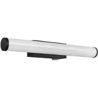 TRIO LED-Wandleuchte Mattimo, Breite 40 cm, schwarz, Schalter