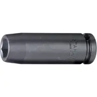 Stahlwille 23020016, Steckschlüsselbuchse, 1/2", Legierter Stahl, 338 g