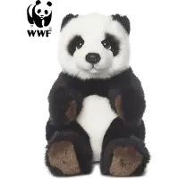 WWF - Plüschtier - Panda (15cm, sitzend) Kuscheltier Stofftier Pandabär