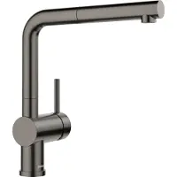 BLANCO LINUS-S, Gebürsteter Stahl