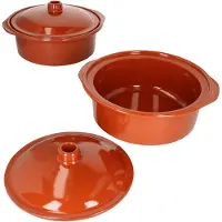 MamboCat 4tlg. Tontopf Set - 2x Tontopf Cocotte 4,5L + 2x Deckel - 99532