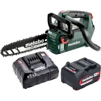 Metabo MS 18 LTX BL 25 Akku Kettensäge 18 V 25 cm Brushless + 1x Akku 4,0 Ah + Ladegerät