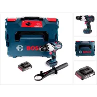 Bosch GSB 18V-110 C Akku Schlagbohrschrauber Professional 18V 110Nm + 1x Akku 2,0 Ah + L-Boxx - ohne Ladegerät