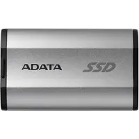 ADATA SD810, 500 GB, USB Typ-C, USB 3.2 Gen 2x2, 2000 MB/s, Schwarz, Silber