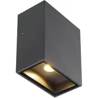 SLV 232435 BIG QUAD Wandleuchte LED 3000 K IP44 eckig anthrazit 32 W