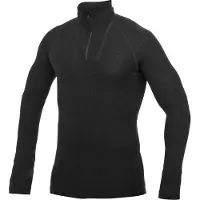 Woolpower - Zip Turtleneck Light - Merinounterwäsche Gr S schwarz