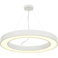 SLV 133851 MEDO PRO 90 RING Pendelleuchte weiss