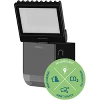 Theben THE theLeda S8-100 BK LED-Strahler mit Bewegungsmelder f. Wandmontage 8W