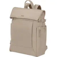 Samsonite Essentis Laptop Rolltop Backpack - 30.5 Liter - 15.6" Laptopfach - sandstone