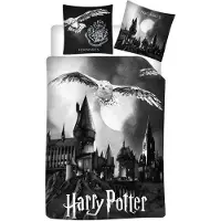 BrandMac Harry Potter Flanell Wende Bettwäsche Set Hogwarts 2tlg 135 x 200 cm