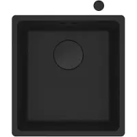 Franke Maris MRG 110-37 Black Matt Collection - 125.0683.231 Granitspüle