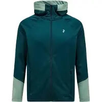 Peak Performance - Rider Essentials Zip Hood - Fleecejacke Gr S blau
