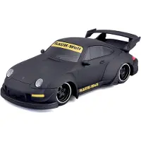 Maisto Tech 81533 - Ferngesteuertes Auto - Porsche 911 993 RWB (matt-schwarz, Maßstab 1:24)
