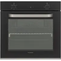 Telefunken Backofen | Einbaubackofen autark | 78 Liter | Hot Air Shield | 60 cm Einbau Ofen ohne Kochfeld | BOV75HAI