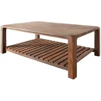 MASSIVMOEBEL24.DE MASSIVMOEBEL24 Couchtisch Sheesham 120x80x45 grau geölt BUENO #2001
