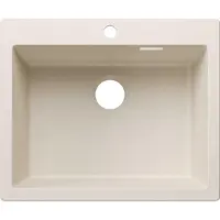 BLANCO PLEON, Aufsatzwanne, Rechteckig, Silgranit, Weiß, 1 Becken, soft white