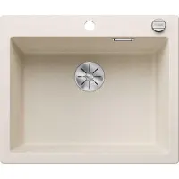 BLANCO PLEON 6, Bündiges Waschbecken, Rechteckig, Komposite, Weiß, 2 Becken, Rechteckig