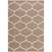Sanat Hochflor-Teppich "Madrid, auch in Rund erhältlich" rechteckig 30 mm Höhe Wohnzimmer, Langflor, Shaggy Teppich