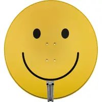 Technisat SATMAN 850 PLUS | 85cm Sat-Antenne inklusive AZ/EL-Halterung | rot